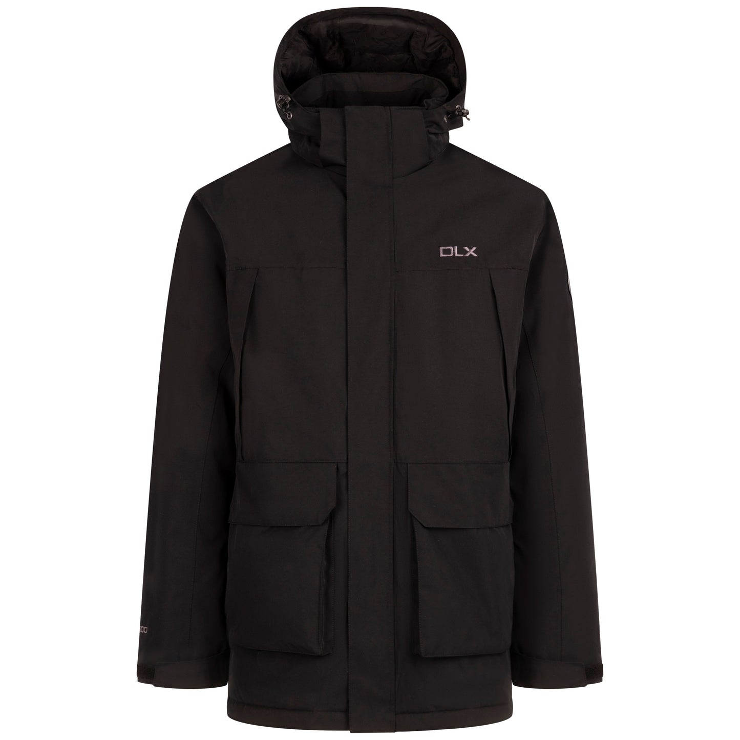 Mullan Men's DLX Down Padded Waterproof Jacket in Black