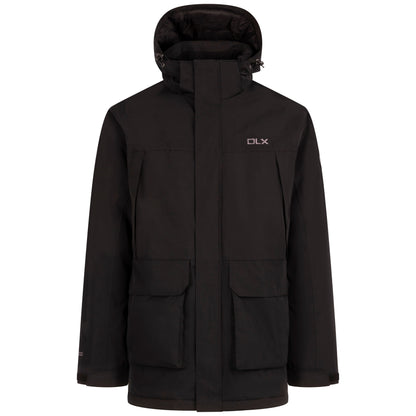 Mullan Men's DLX Down Padded Waterproof Jacket in Black