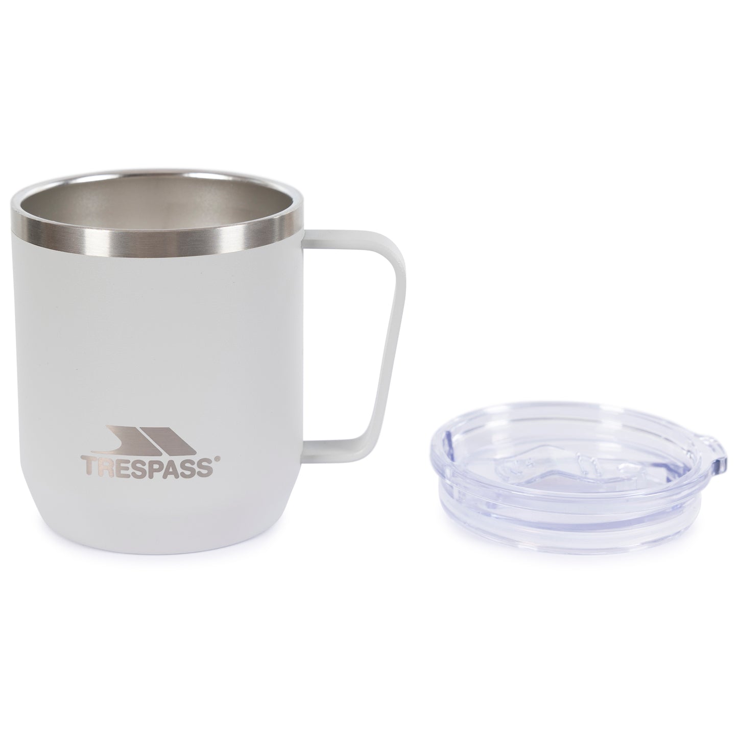 Nooper 300Ml Stainless Steel Mug in Platinum