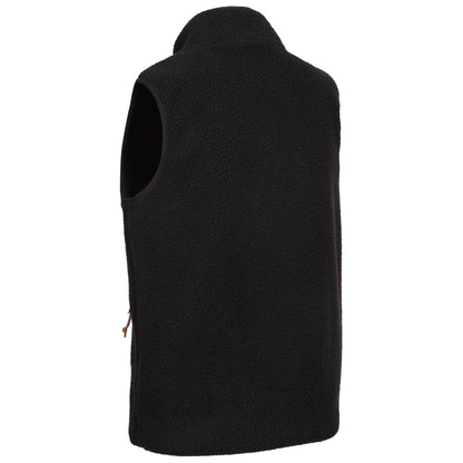 Notion Women's Sherpa Fleece Gilet in Black