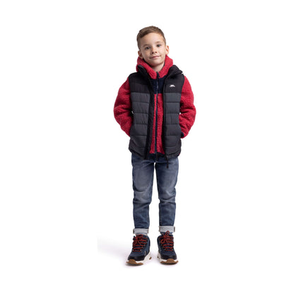 Oskar Kids Padded Gilet in Black