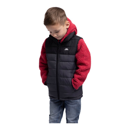 Oskar Kids Padded Gilet in Black