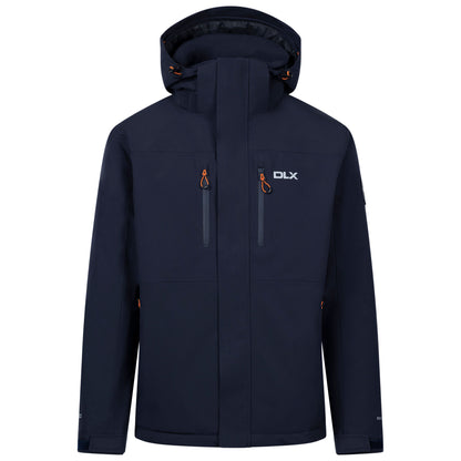 Oswarm Men's DLX Padded Waterproof Jacket in Dark Flint