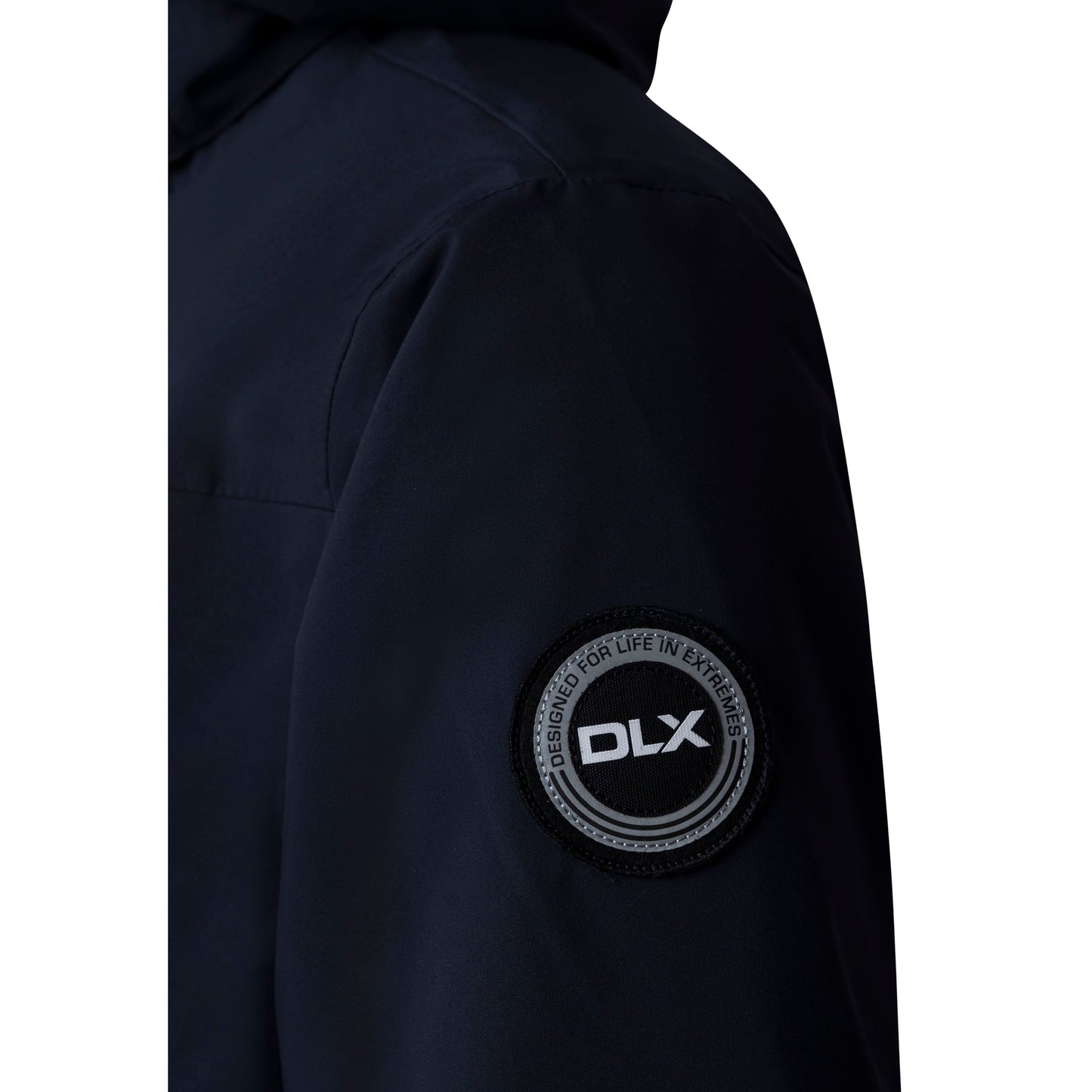 Oswarm Men's DLX Padded Waterproof Jacket in Dark Flint