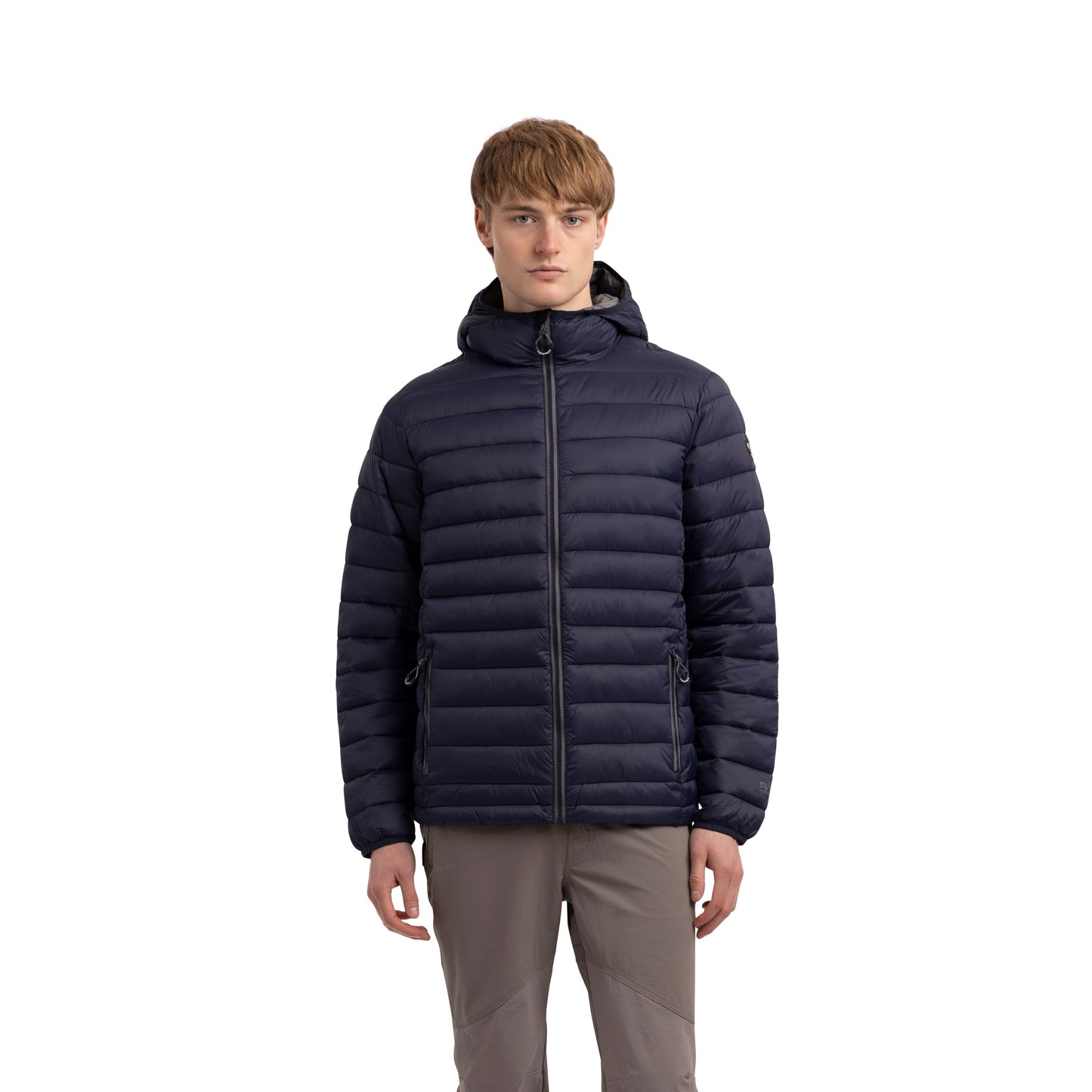 Paddley Men's Padded Casual Jacket in Navy