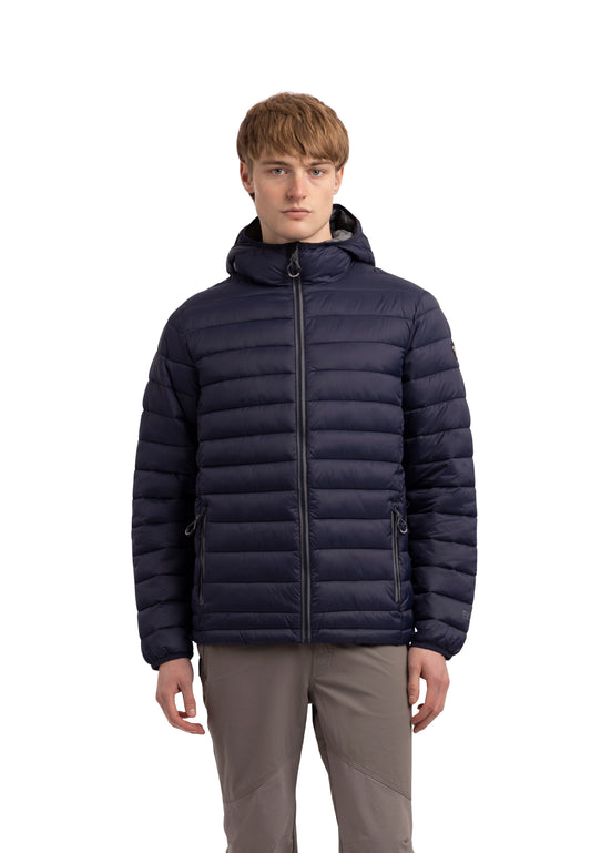 Paddley Men's Padded Casual Jacket in Navy