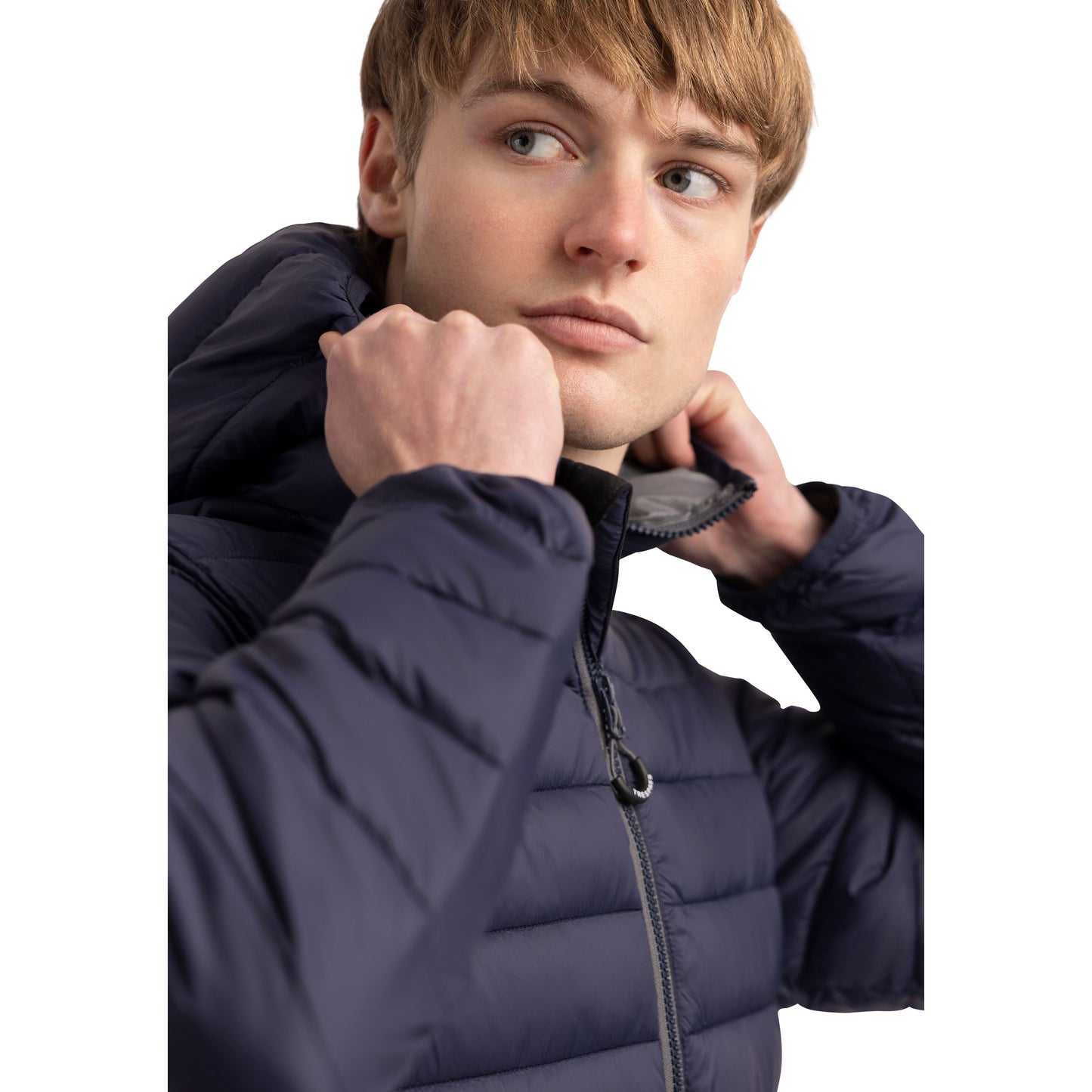 Paddley Men's Padded Casual Jacket in Navy