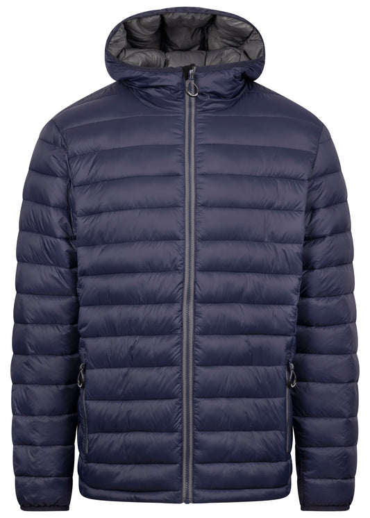 Paddley Men's Padded Casual Jacket in Navy