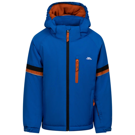 Peter Boys Padded Waterproof Ski Jacket in Blue