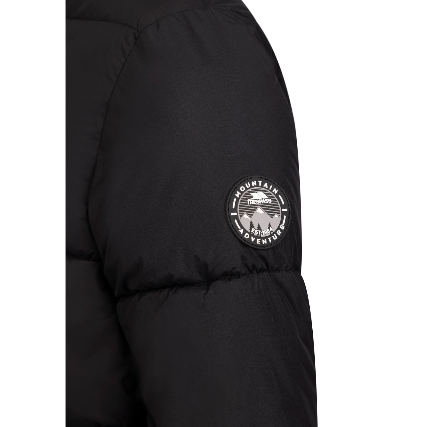 Pinchi Womens Padded Waterproof Jacket in Black