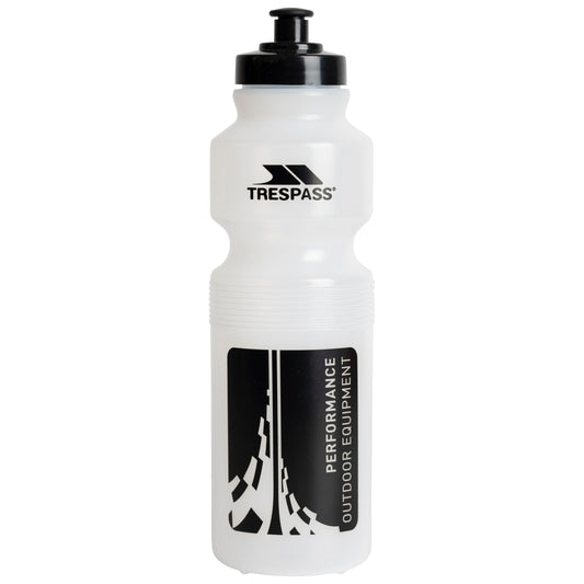Platform Sports Water Bottle 750ml in Clear White