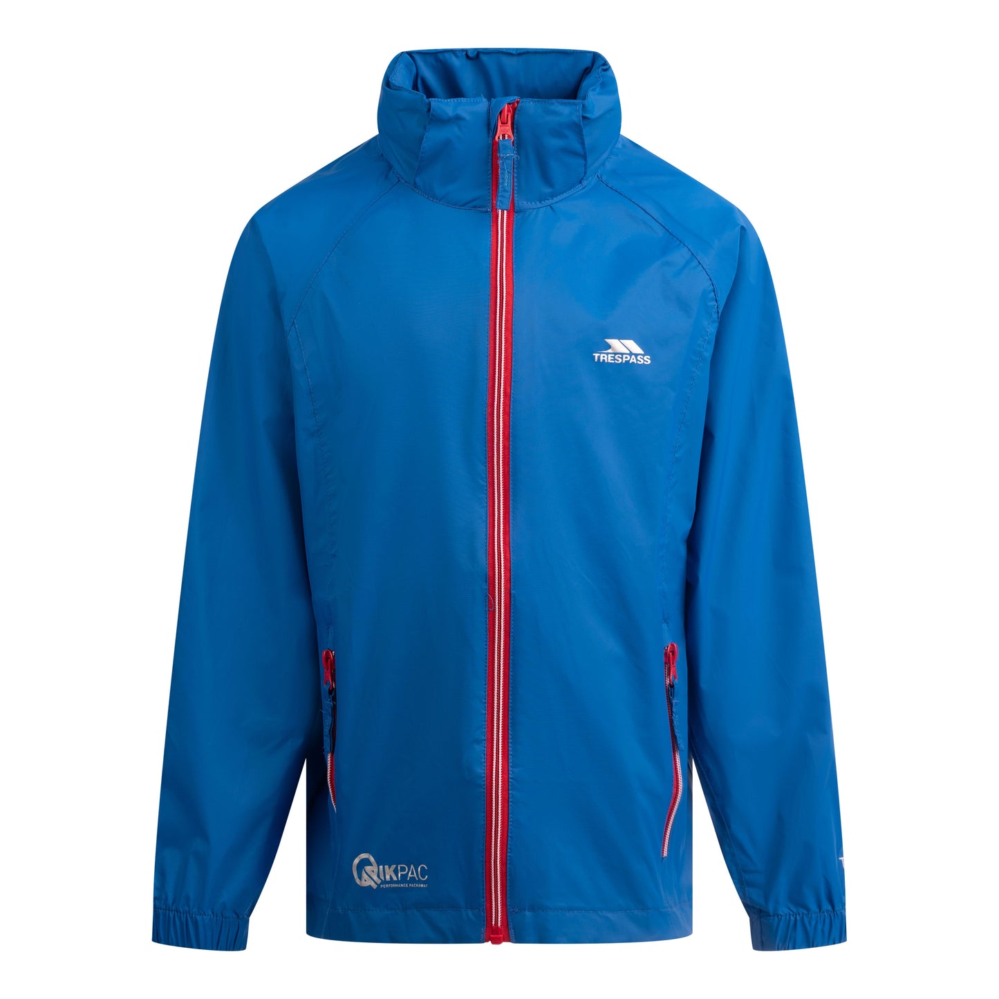 Qikpac X Kids' Waterproof Packaway Jacket in Blue
