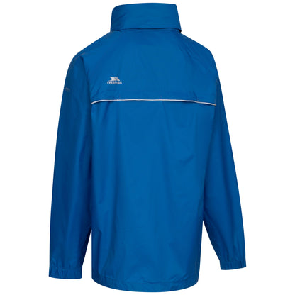 Qikpac X Kids' Waterproof Packaway Jacket in Blue