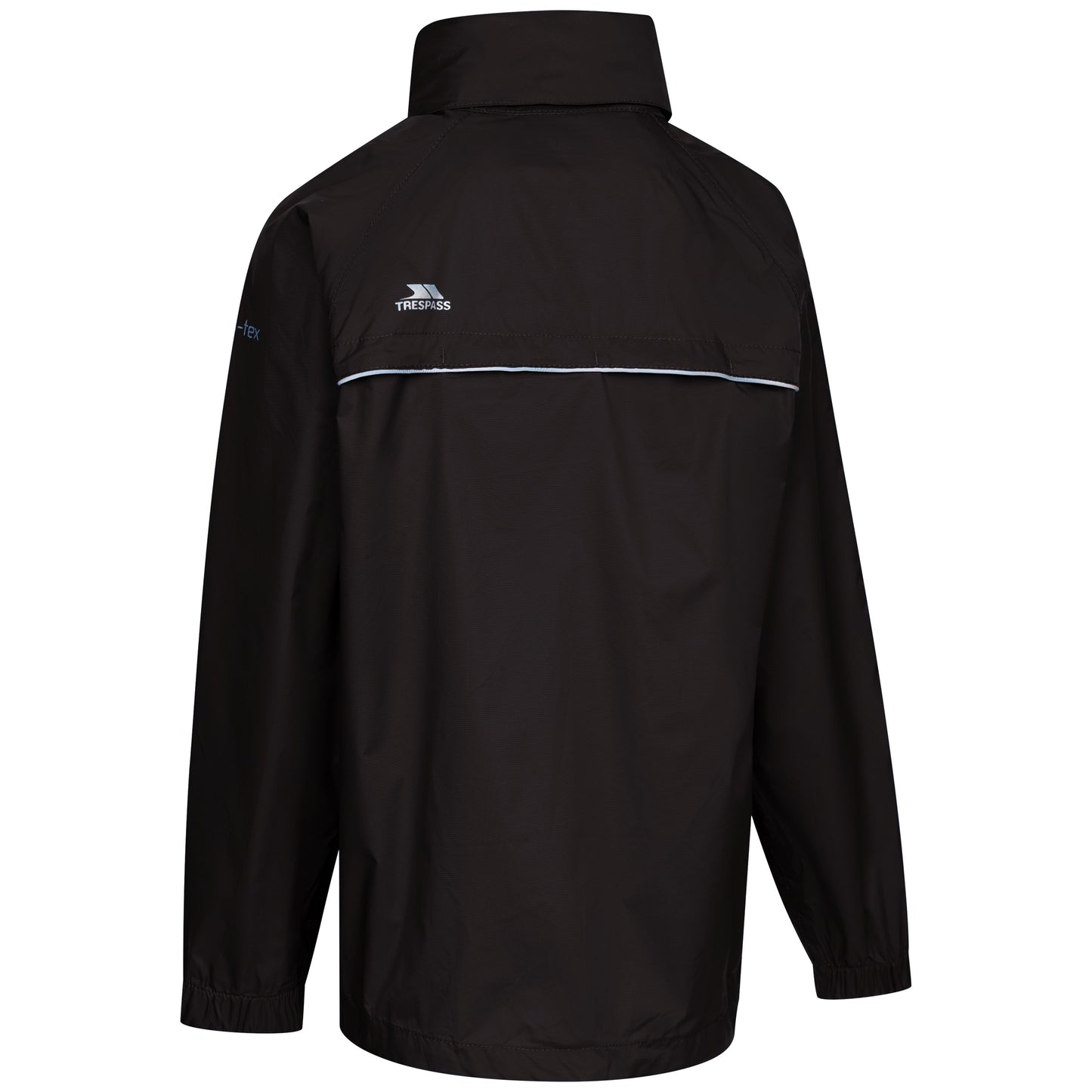Qikpac X Kids' Waterproof Packaway Jacket in Black