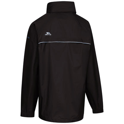 Qikpac X Kids' Waterproof Packaway Jacket in Black