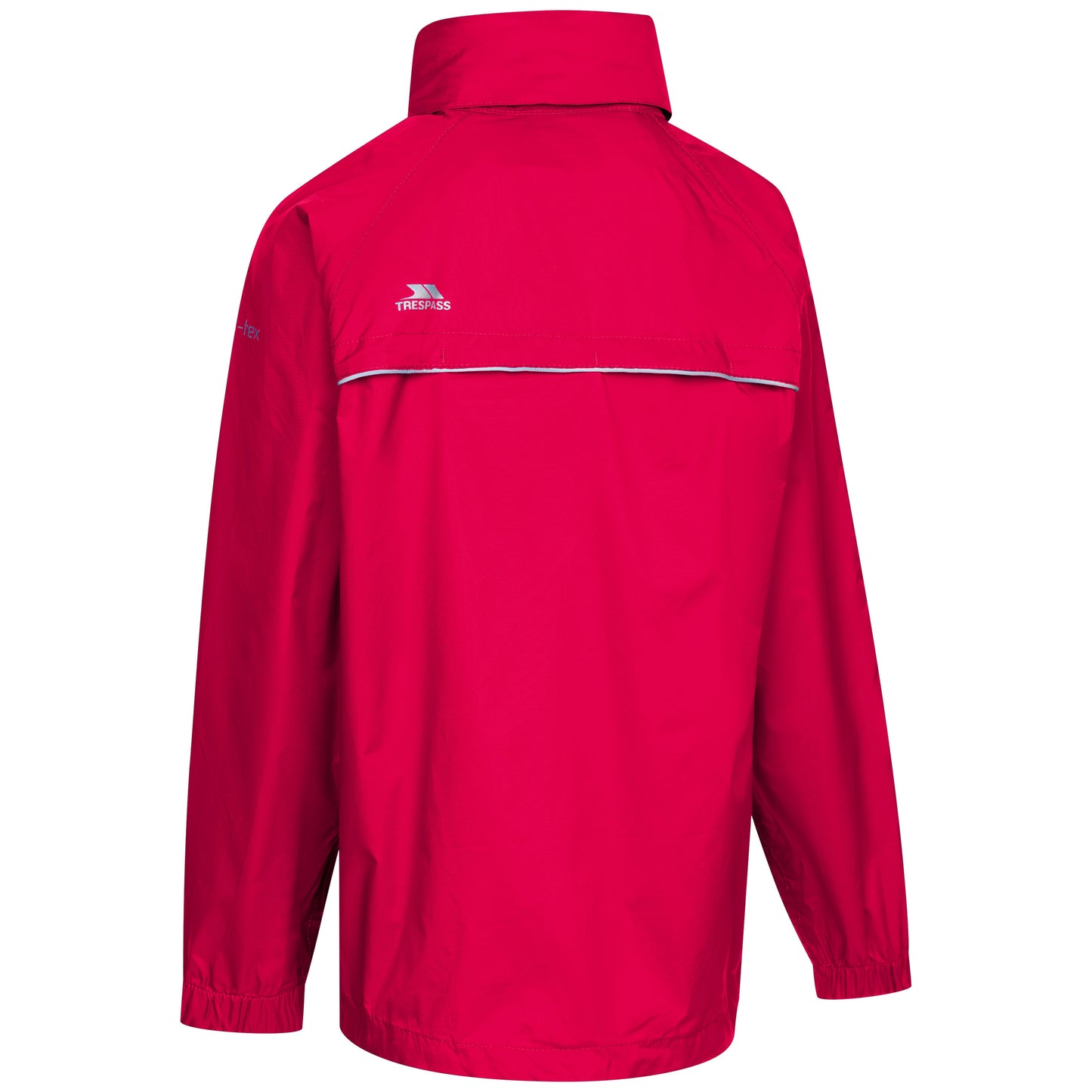 Qikpac X Kids' Unpadded Waterproof Packaway Jacket in Cassis