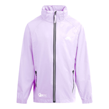 Qikpac X Kids' Waterproof Packaway Jacket in Gelsomino