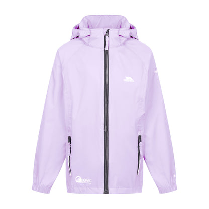 Qikpac X Kids' Waterproof Packaway Jacket in Gelsomino