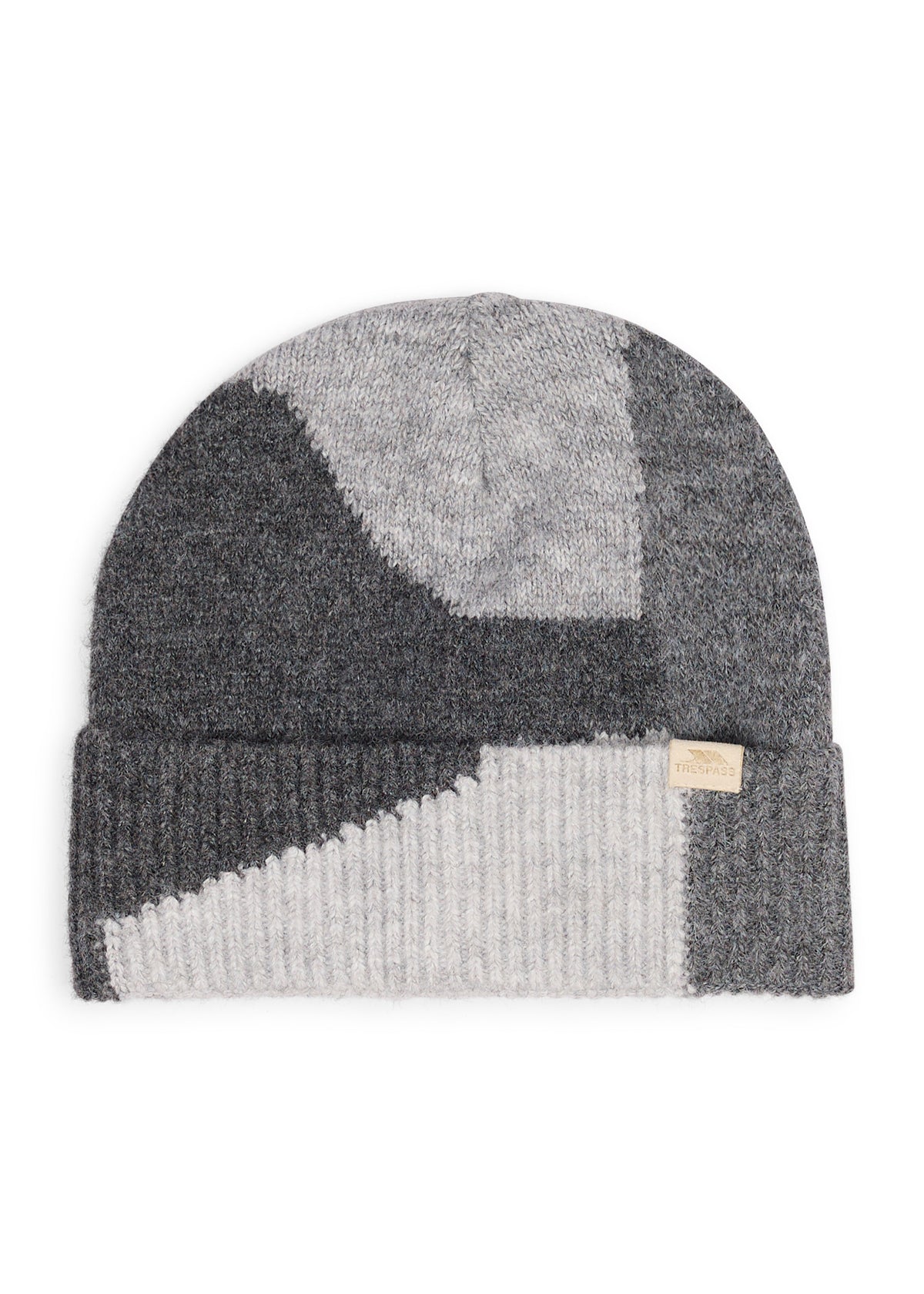 Rae Women's Fleece Lined Knitted Hat in Grey Marl