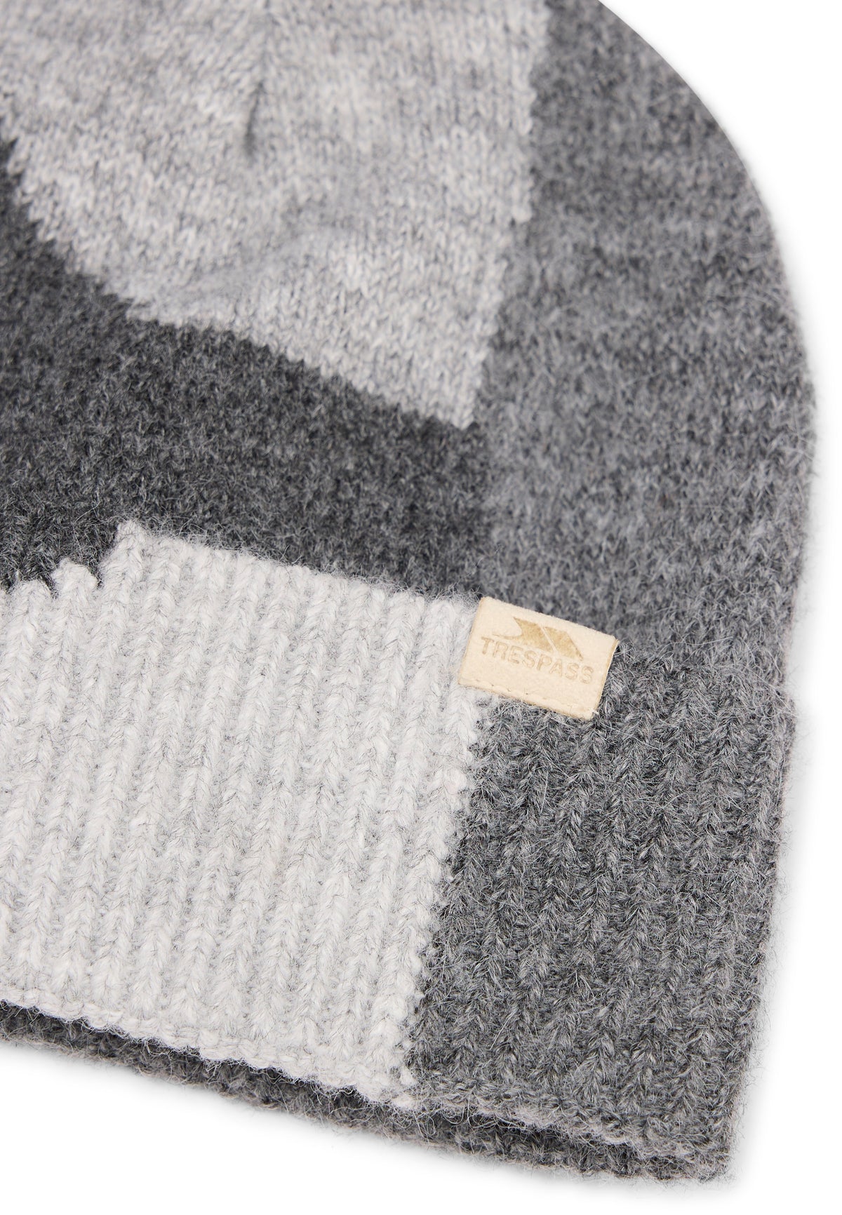 Rae Women's Fleece Lined Knitted Hat in Grey Marl