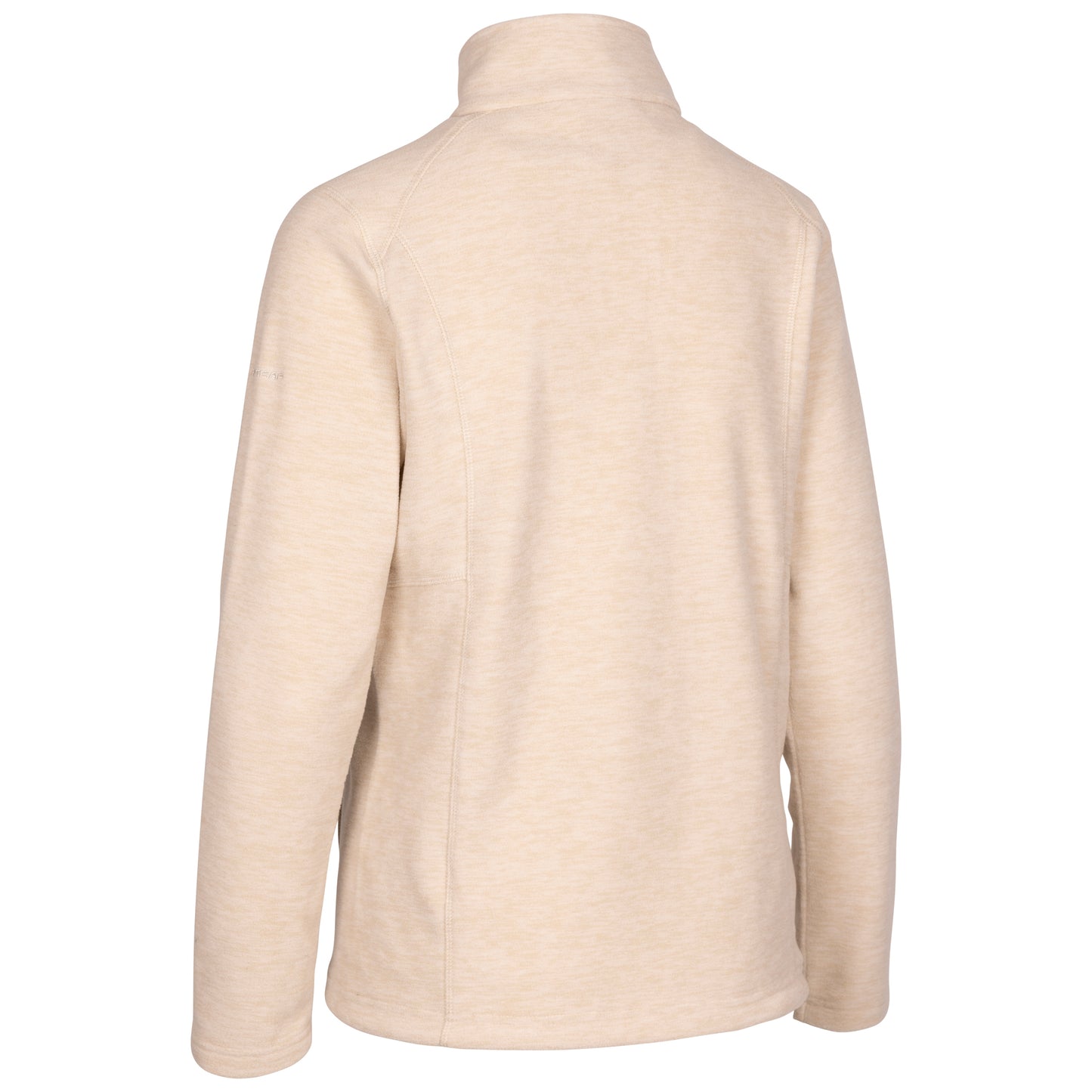 Reply Women's Full Zip Fleece Top in Cream Blush