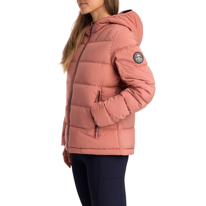 Rollins Women's Padded Casual Jacket in Clay