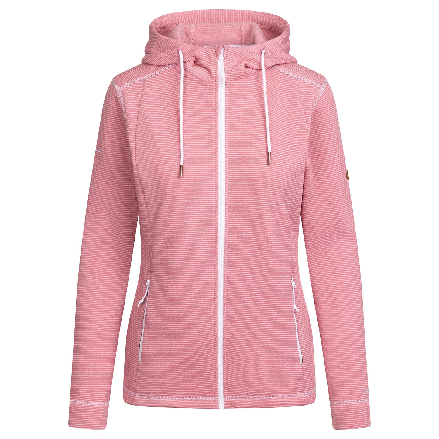 Rootless Women’s Fleece Hoodie in Pink Haze