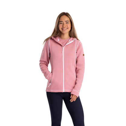 Rootless Women’s Fleece Hoodie in Pink Haze