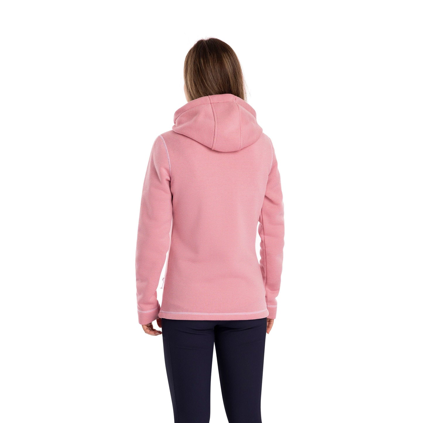 Rootless Women’s Fleece Hoodie in Pink Haze