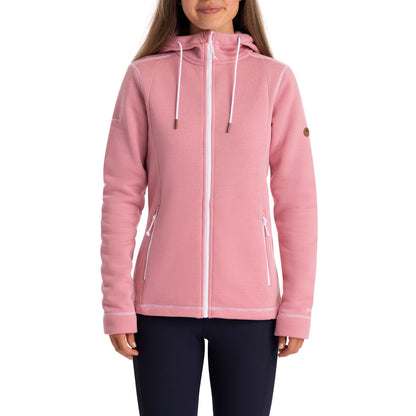 Rootless Women’s Fleece Hoodie in Pink Haze