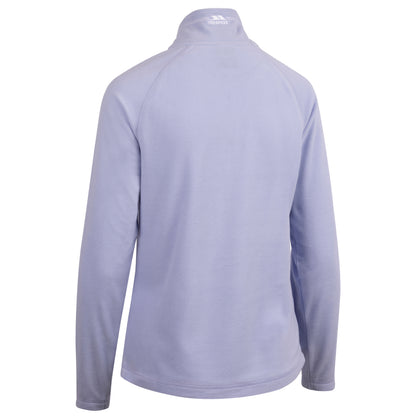 Skylar Women's Half Zip Fleece Top in Cool Blue