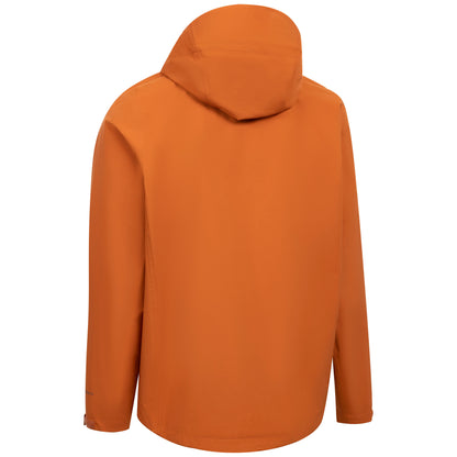 Strathbeg Mens DLX Waterproof Jacket in Burnt Orange