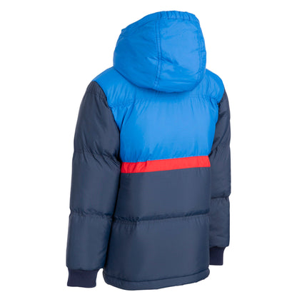 Strewd Boys Padded Water Resistant Casual Jacket in Navy