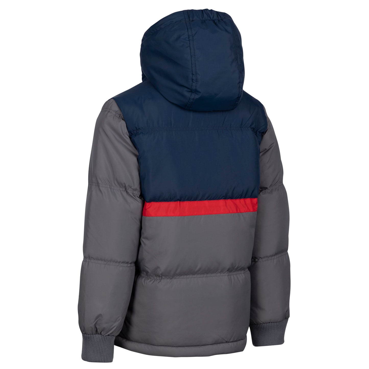 Strewd Boys Padded Water Resistant Casual Jacket in Storm Grey