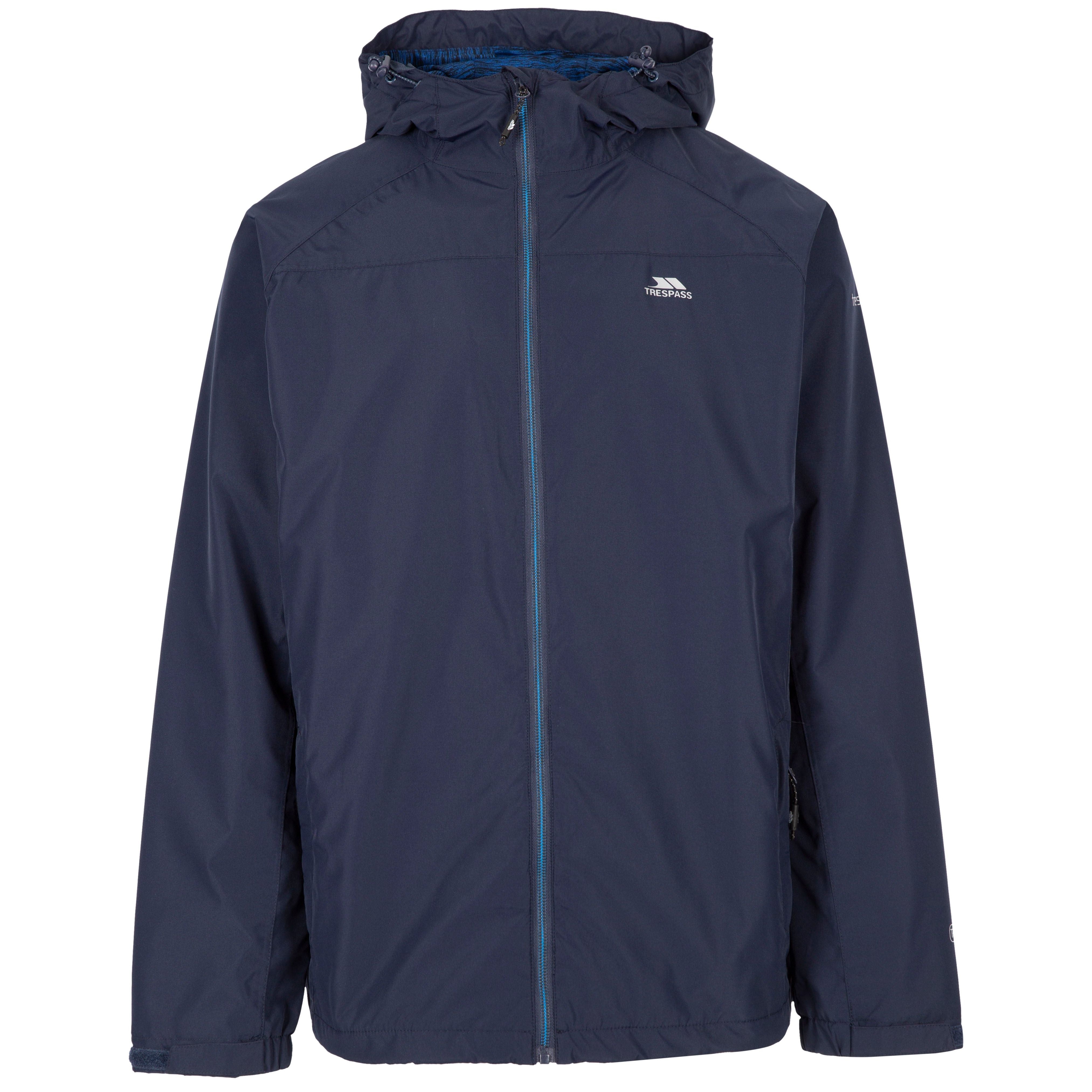 Mens navy hotsell blue waterproof jacket