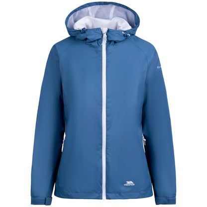 Tayah 2 Women's Lightweight Waterproof Jacket in Coastal Blue