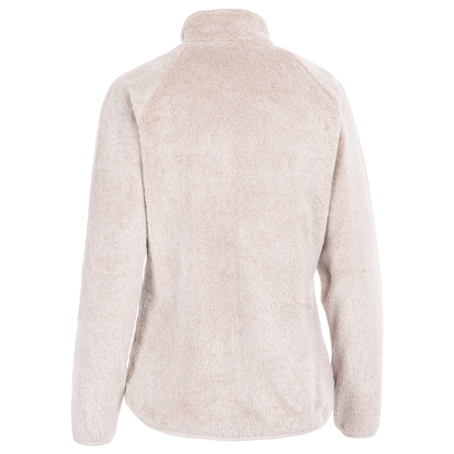 Telltale Women's Soft and Furry Fleece Jacket in Soft Stone