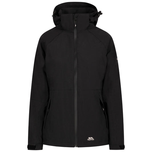 Tilbury Womens Unpadded Waterproof Lined Jacket in Black