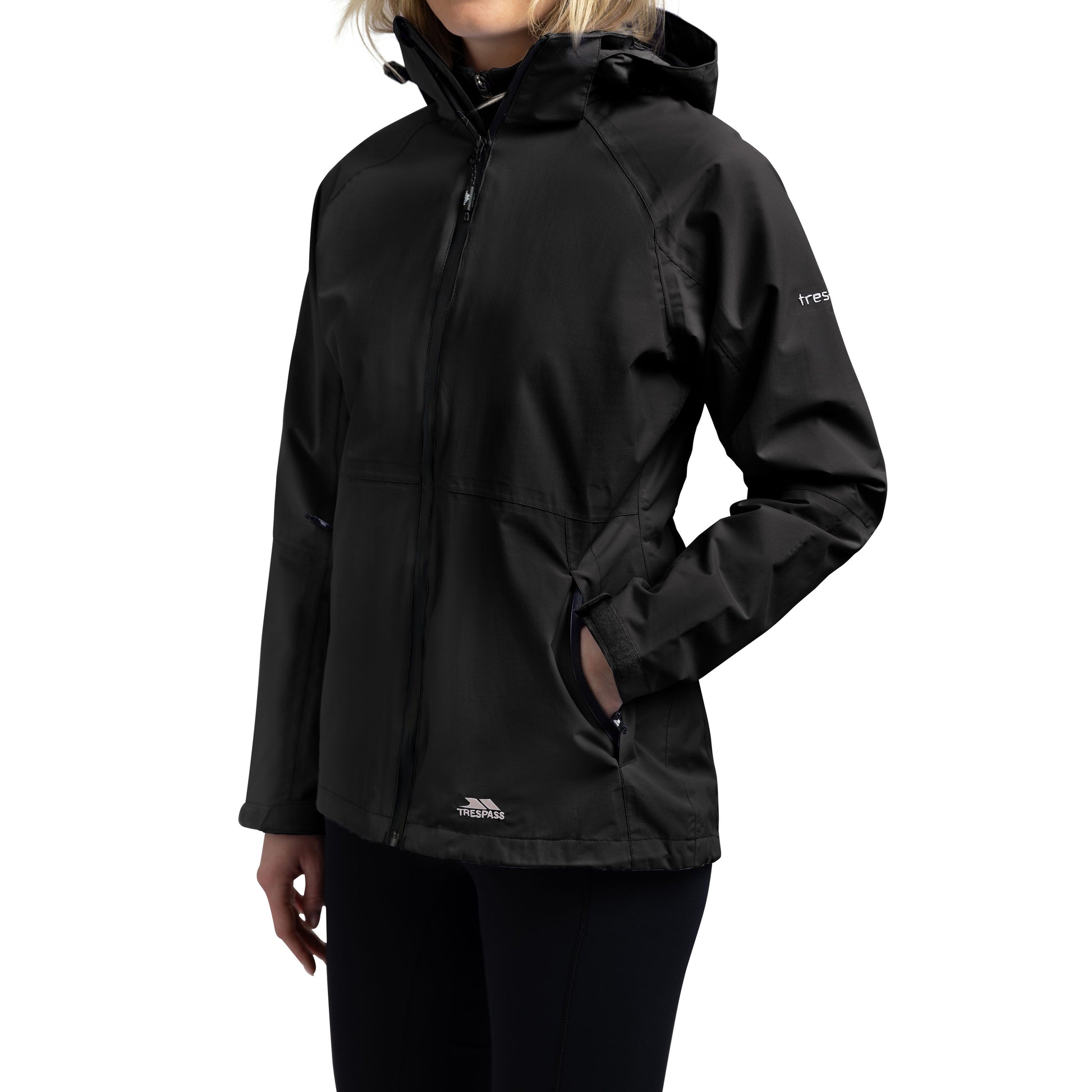 tilbury womens waterproof jacket black
