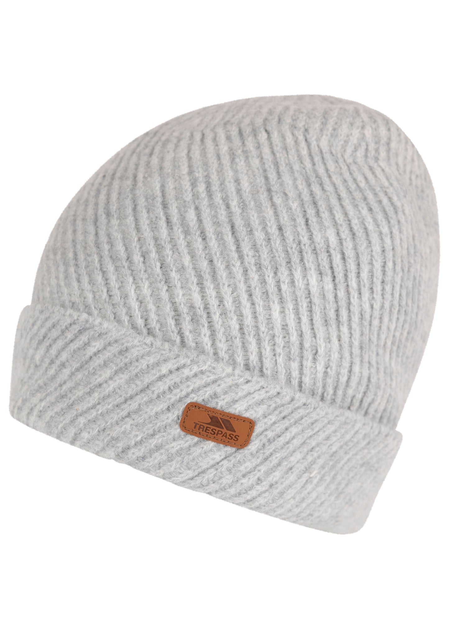 Twilla Women's Fleece Lined Knitted Hat in Grey Marl