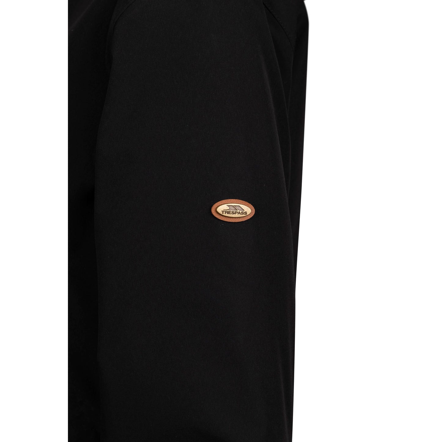 Vailsom Womens Longer Length Padded Fleece Lined Waterproof Jacket in Black