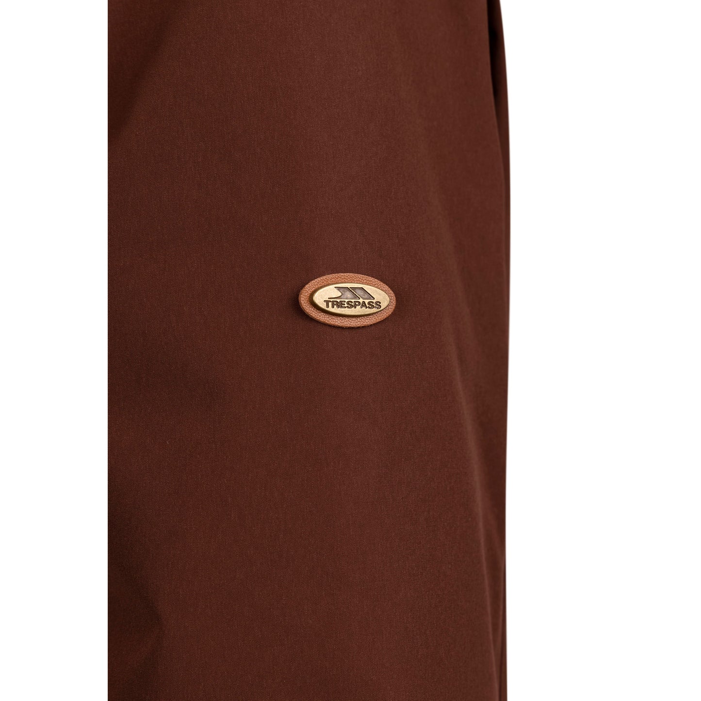 Vailsom Womens Longer Length Padded Fleece Lined Waterproof Jacket in Chestnut