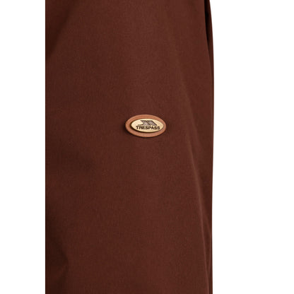 Vailsom Womens Longer Length Padded Fleece Lined Waterproof Jacket in Chestnut