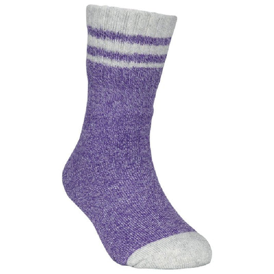 Vic Kids Anti Blister Socks in Purple Marl