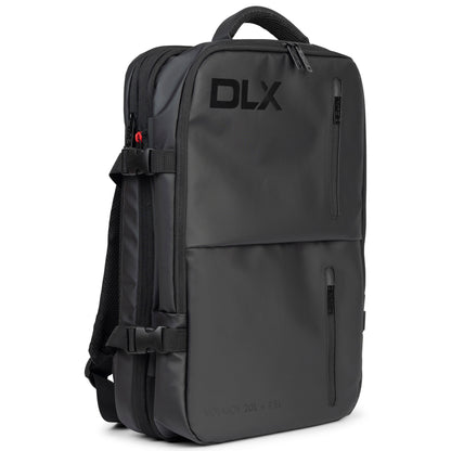 Volmos DLX Expandable Travel Rucksack in Black