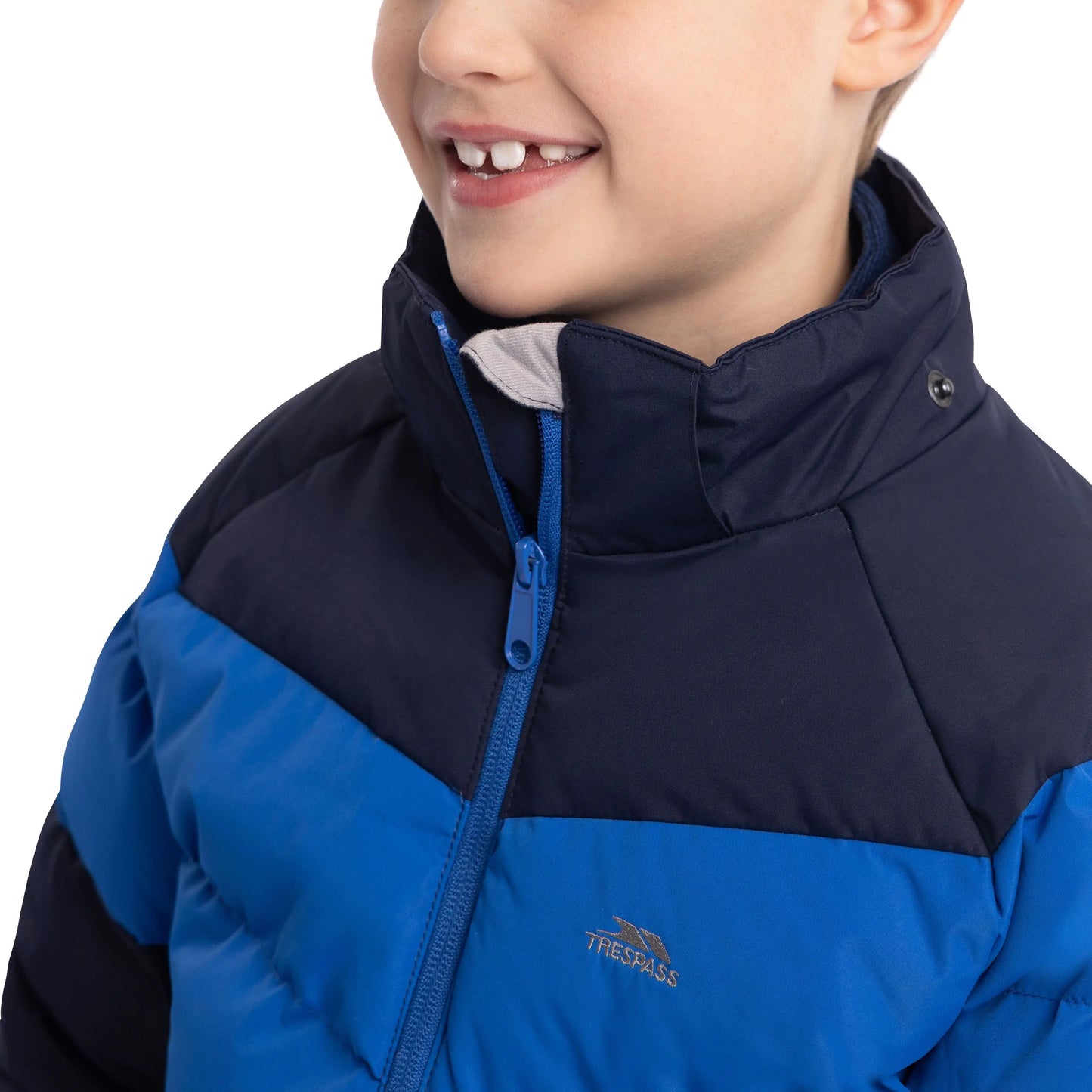 Alderly Kids Waterproof Padded Jacket in Navy