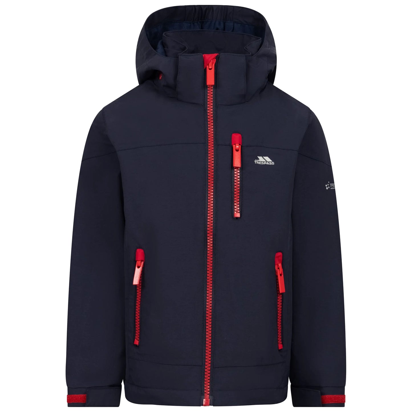 Aleric Boys Waterproof Rain Jacket in Navy