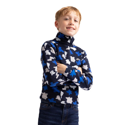 Allendale Kids 1/2 Zip Fleece in Navy