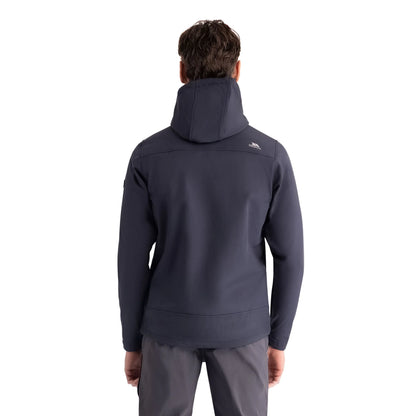 Alwero Men's Hybrid Softshell Jacket in Dark Flint