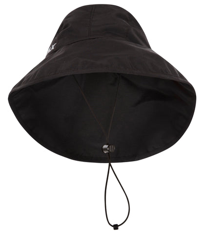 Dlx Adults Ando Waterproof Rain Hat - Black